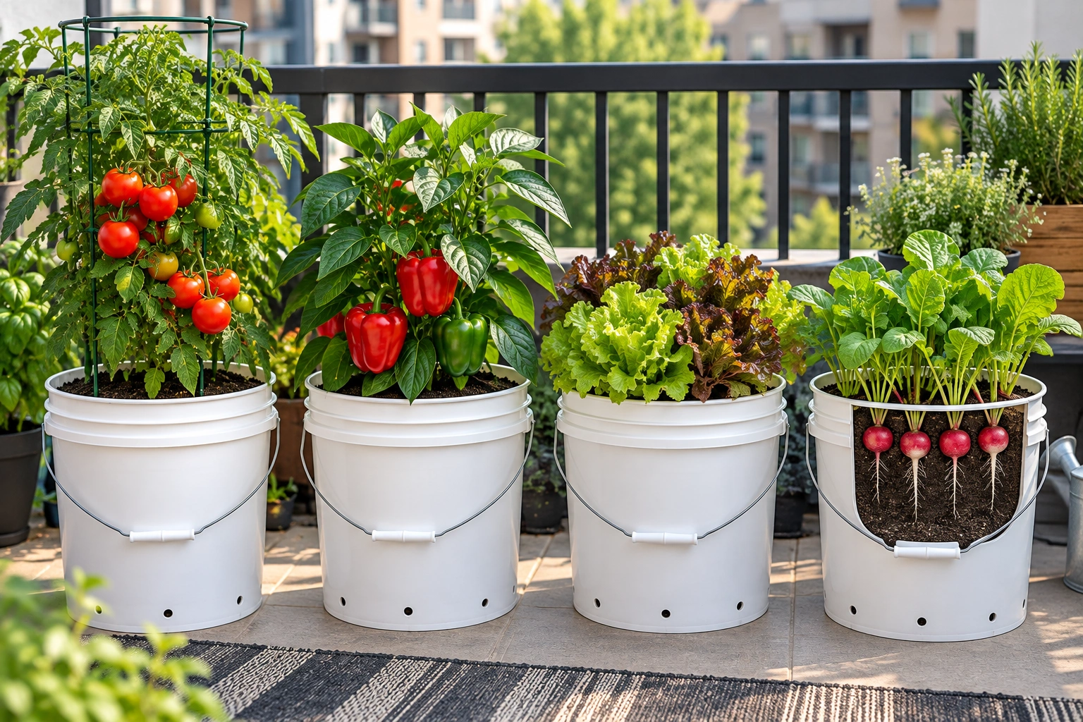 Vegetables you can grow in a 5-gallon bucket