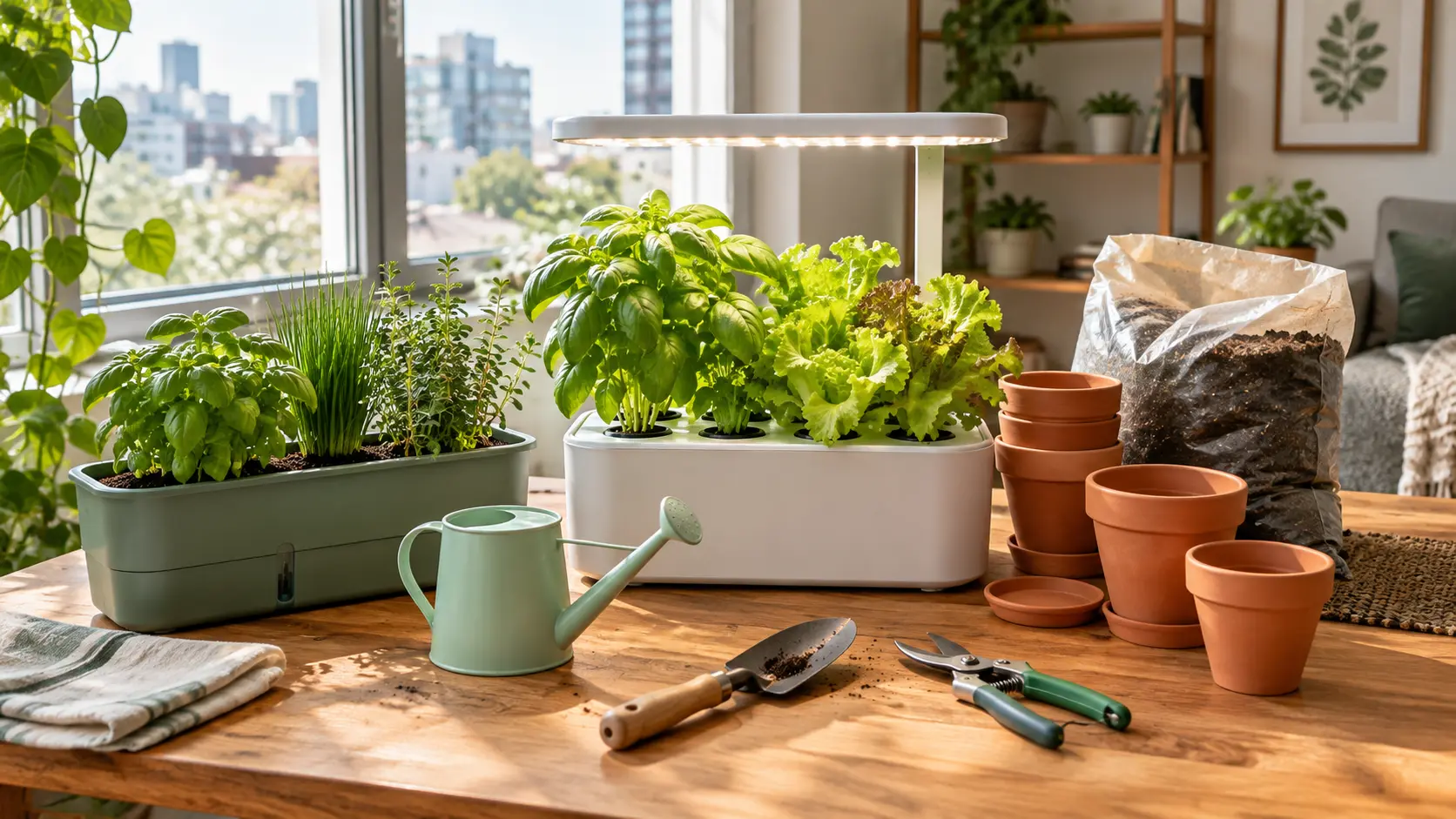 Browse apartment gardening product reviews